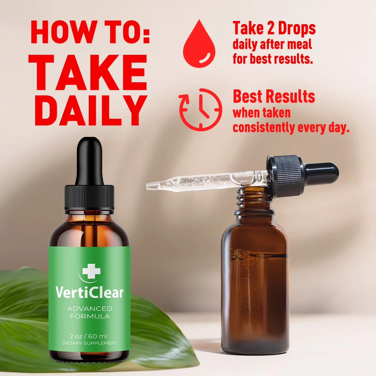 VertiClear supplement supporting ear health